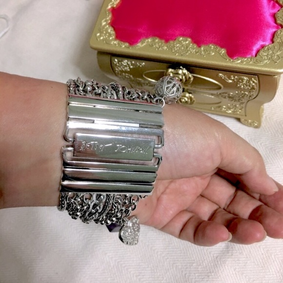 ?NEW?Betsey Johnson stone metal watch main image 6